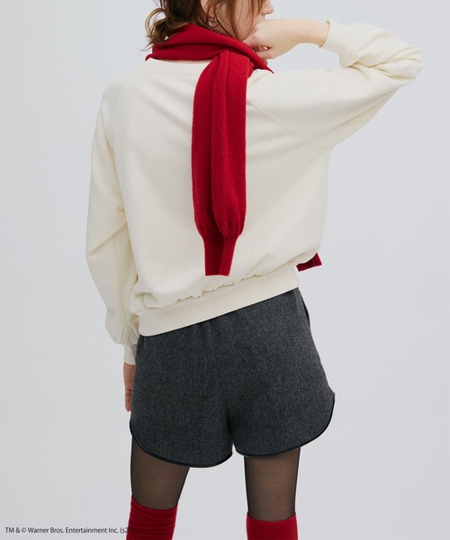 Ameri(アメリ)の「GREMLINS PHOTO PRINT SWEAT TOP(スウェット・レディース・スミクロ/アイボリー・FREE)」の4枚目の写真