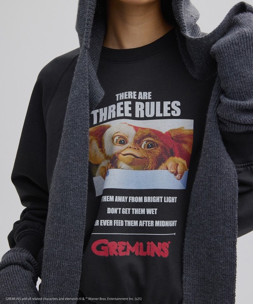 Ameri(アメリ)の「GREMLINS PHOTO PRINT SWEAT TOP(スウェット・レディース・スミクロ/アイボリー・FREE)」の8枚目の写真