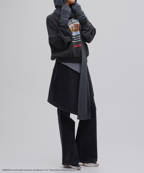 Ameri(アメリ)の「GREMLINS PHOTO PRINT SWEAT TOP(スウェット・レディース・スミクロ/アイボリー・FREE)」の10枚目の写真