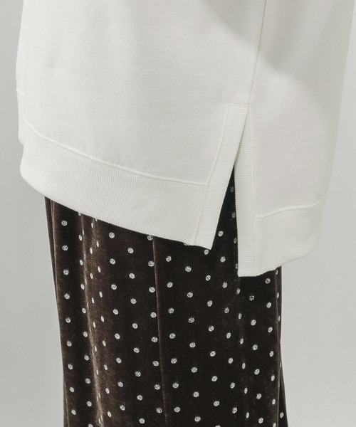 GLOBAL WORK(グローバルワーク)の「やわらか裏起毛プリントプルオーバー/580976(スウェット・レディース・オフホワイト/ダークグレー/ピンク/ネイビー/ライトグレー/ブラウン系その他6・REGULAR/SHORT/LONG)」の16枚目の写真