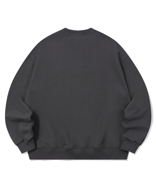 EPISODE UNTITLED(エピソードアンタイトルド)の「APPLIQUE EMBROIDERY LOGO SWEATSHIRT_CHARCOAL(スウェット・レディース・その他・2/3)」の2枚目の写真
