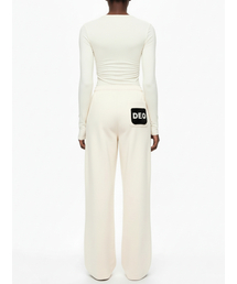 DEOSTATE（デオ ステイト）の「10036 Sweatpants Ivory（スウェットパンツ）」