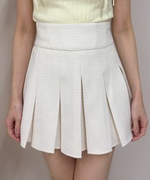 LIPSERVICE | ツイードプリーツスカート(スカート)