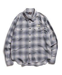 ROTAR | Ombre Check Work Shirt(シャツ/ブラウス)