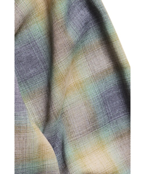 ROTAR(ローター)の「Ombre Check Work Shirt(シャツ/ブラウス・メンズ・グレー/ブルー/グリーン・MEDIUM/LARGE/X-LARGE)」の16枚目の写真