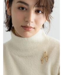 Te chichi | イニシャルブローチA(ネックレス)