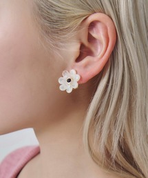 GOLDY（ゴールディ）の「【GOLDY】ニュアンスフラワーイヤリング 2260202（イヤリング）」