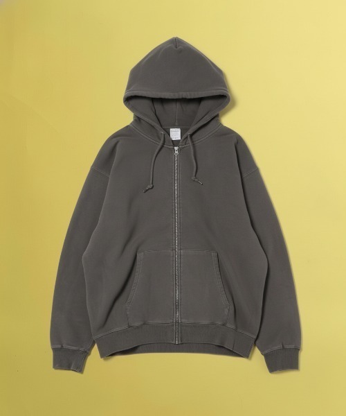 minius(ミニウス)の「【BTP SELECTION】ピグメント加工 無地ジップパーカー ZOZO限定 ヴィンテージライク 古着風(パーカー・メンズ・ピンク系その他/グレー系その他/ブルー系その他・LARGE)」の11枚目の写真