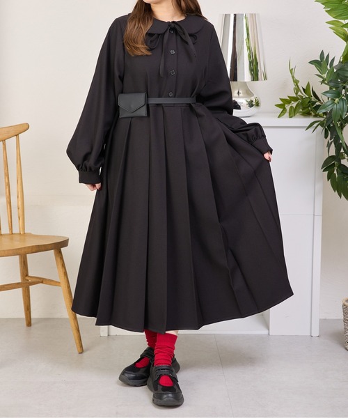 アソートミディプリーツワンピース（ワンピース）｜kutir（クティール