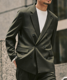 417 EDIFICE | TW ツイル  W ジャケット "セットアップ着用可能"(テーラードジャケット)