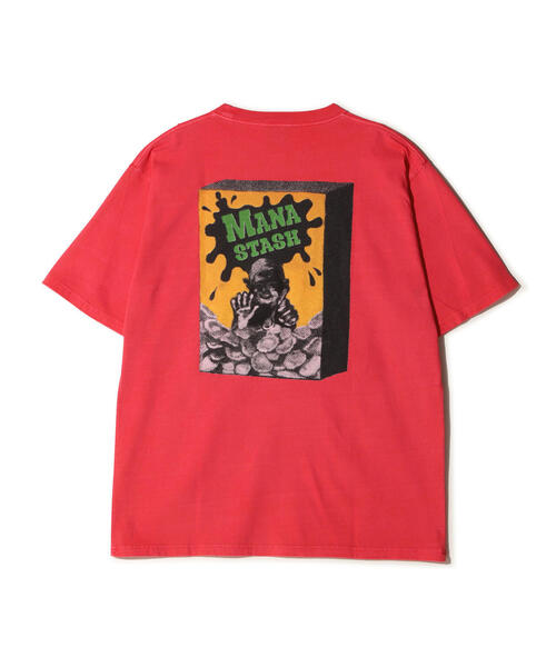MANASTASH(マナスタッシュ)の「MANASTASH/マナスタッシュ/PUMICE TEE CEREAL(Tシャツ/カットソー・メンズ・ホワイト/ネイビー/レッド・M/L/XL/S)」の7枚目の写真