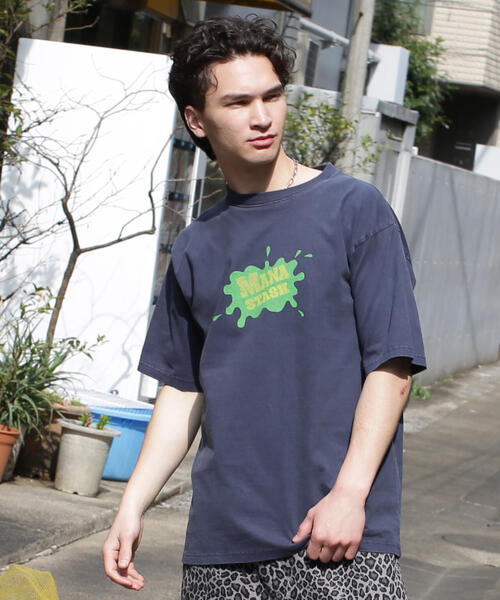MANASTASH(マナスタッシュ)の「MANASTASH/マナスタッシュ/PUMICE TEE CEREAL(Tシャツ/カットソー・メンズ・ホワイト/ネイビー/レッド・M/L/XL/S)」の13枚目の写真