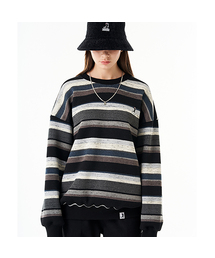 COQUET（コケット）の「[レッサーパンダ] シルエットロゴニットスウェットシャツ [オーバーサイズ]（ニット/セーター）」