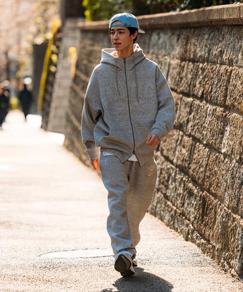 NAUTICA(ノーティカ)の「Reebok×NAUTICA/リーボック×ノーティカ 【Exclusive】ダブルネーム ダンボール スウェットパンツ(その他パンツ・メンズ・チャコールグレー/ブラック/ブラウン/ネイビー・MEDIUM/X-LARGE/LARGE)」の7枚目の写真