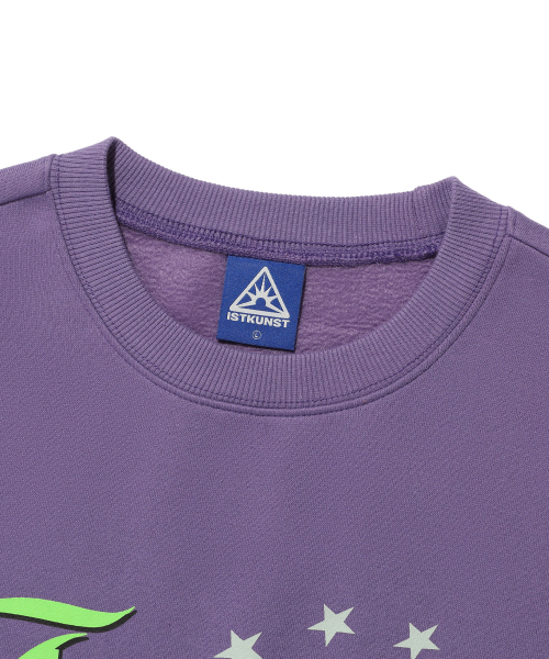 ISTKUNST(イストクンスト)の「VINTAGE BTY SWEATSHIRTS_PURPLE(IK2DFMM450A)(スウェット・レディース・その他・S/M/L)」の3枚目の写真