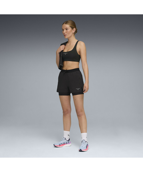 PUMA(プーマ)の「PUMA プーマ ウィメンズ トレーニング PUMA x HYROX 3インチ 2IN1 ショーツ(その他パンツ・レディース・ブラック・LARGE/MEDIUM/SMALL/X-SMALL/X-LARGE)」の6枚目の写真