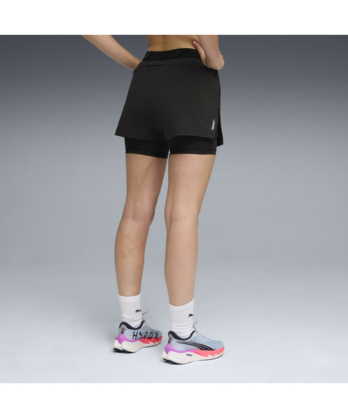 PUMA(プーマ)の「PUMA プーマ ウィメンズ トレーニング PUMA x HYROX 3インチ 2IN1 ショーツ(その他パンツ・レディース・ブラック・LARGE/MEDIUM/SMALL/X-SMALL/X-LARGE)」の5枚目の写真