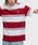 FRED PERRY�i�t���b�h�y���[�j�́uHeavyweight Striped T-Shirt�^�w�r�[�E�F�C�g�X�g���C�vT�V���c�iT�V���c/�J�b�g�\�[�j�v�b�z���C�g