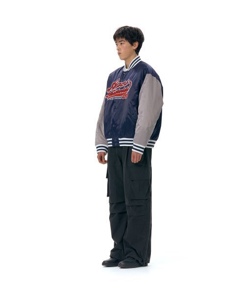 AMESWORLDWIDE(アメスワールドワイド)の「AMES STADIUM JACKET NAVY (AM2ESUJ240A)(スタジャン・メンズ・その他・M/L)」の5枚目の写真