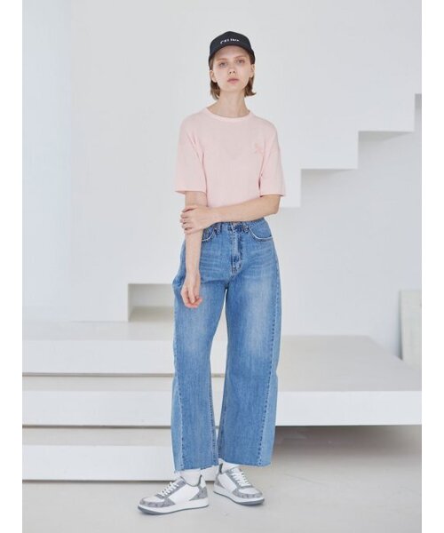 AYIHOLIC CASHMERE(アイホリックカシミア)の「セミオーバー ローリングアップ ラウンドニット(ニット/セーター・レディース・ホワイト・FREE)」の6枚目の写真
