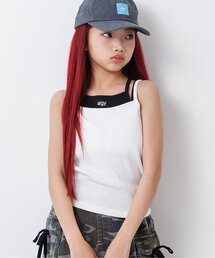 algy | パッド付きレイヤード風キャミ(キャミソール)