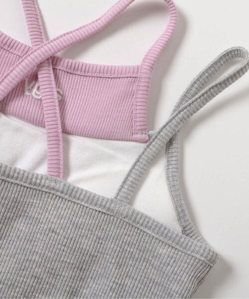 algy（アルジー）の「パッド付きレイヤード風キャミ（キャミソール・キッズ・ブラック/グレー/オフホワイト/その他2・130/140/150/160）」の20枚目の写真