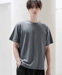 【ヘンリー/クルー】エクストラファインコットンTシャツ