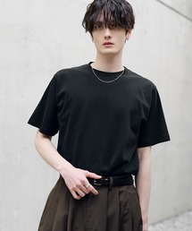 【ヘンリー/クルー】エクストラファインコットンTシャツ
