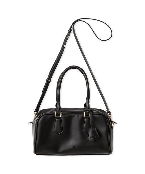 SNIDEL(スナイデル)の「パドロックチャームボストン(ボストンバッグ・レディース・ブラック/アイボリー/キャメル/ネイビー・F)」の20枚目の写真