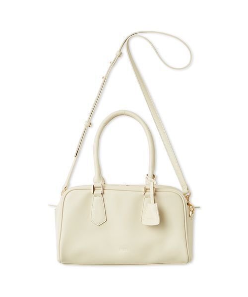 SNIDEL(スナイデル)の「パドロックチャームボストン(ボストンバッグ・レディース・ブラック/アイボリー/キャメル/ネイビー・F)」の21枚目の写真