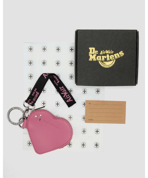 Dr. Martens（ドクターマーチン）の「Dr. Martens/ドクターマーチン ハートパース 41430651（コインケース・メンズ・ピンク・FREE）」の4枚目の写真