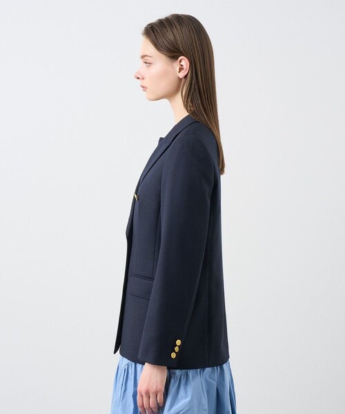 ANAYI（アナイ）の「ウールオックスダブルジャケット（その他アウター・レディース・ネイビー・38）」の3枚目の写真
