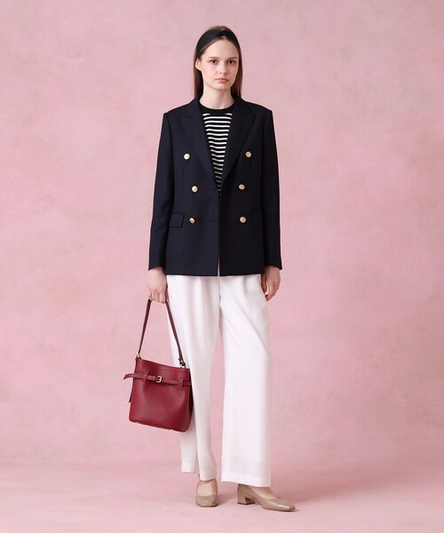 ANAYI（アナイ）の「ウールオックスダブルジャケット（その他アウター・レディース・ネイビー・38）」の5枚目の写真