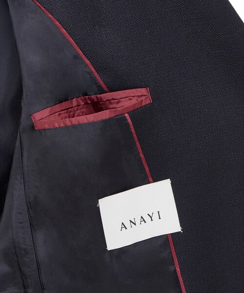 ANAYI（アナイ）の「ウールオックスダブルジャケット（その他アウター・レディース・ネイビー・38）」の15枚目の写真
