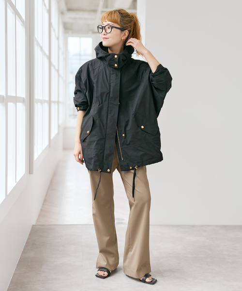 Spick & Span(スピックアンドスパン)の「《一部店舗+WEB限定 / 追加》WOOLRICH / ウールリッチ SUMMER ANORAK(マウンテンパーカー・レディース・アイボリー/ブラック・SMALL)」の11枚目の写真