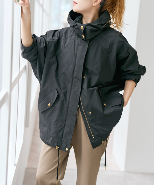 Spick & Span(スピックアンドスパン)の「《一部店舗+WEB限定 / 追加》WOOLRICH / ウールリッチ SUMMER ANORAK(マウンテンパーカー・レディース・アイボリー/ブラック・SMALL)」の15枚目の写真