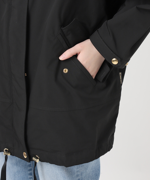 Spick & Span(スピックアンドスパン)の「《一部店舗+WEB限定 / 追加》WOOLRICH / ウールリッチ SUMMER ANORAK(マウンテンパーカー・レディース・アイボリー/ブラック・SMALL)」の8枚目の写真