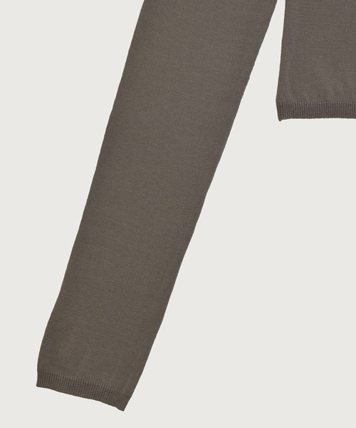 kiehtova（キエトヴァ）の「【kiehtova】SOFT TOUCH KNIT CARDIGAN/ソフトタッチニットカーディガン KTWR55（カーディガン/ボレロ・レディース・ダークグレー/ライトブルー/ベージュ・FREE）」の14枚目の写真