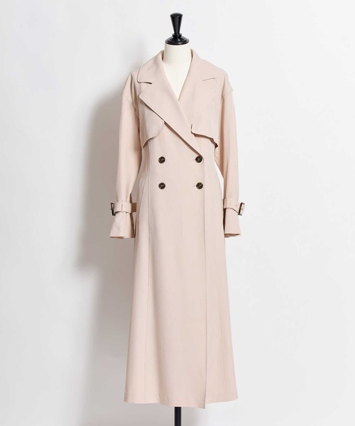 NOELA（ノエラ）の「オーバートレンチコート（トレンチコート・レディース・ベージュ/キャメル・S/M）」の18枚目の写真