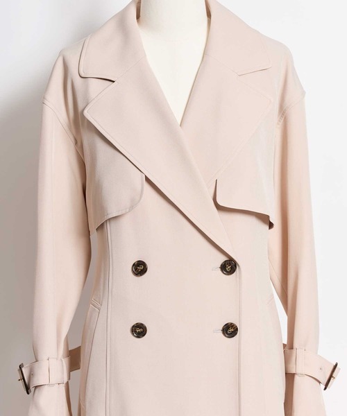 NOELA（ノエラ）の「オーバートレンチコート（トレンチコート・レディース・ベージュ/キャメル・S/M）」の21枚目の写真