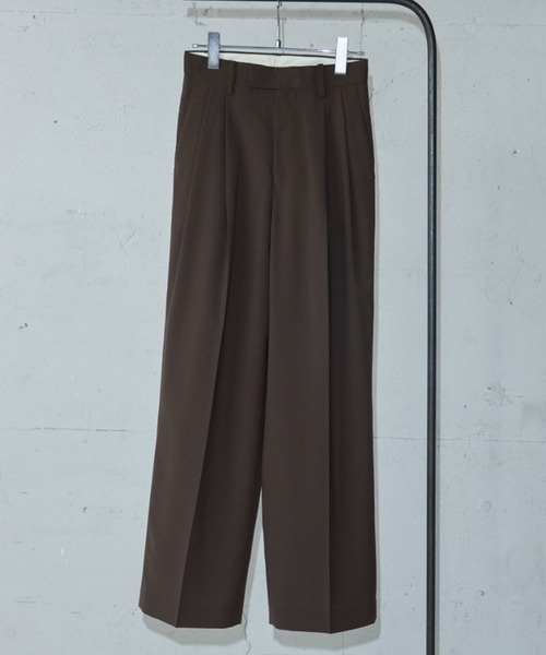 ブランド古着】JOSE MOON｜ジョゼムーンのスラックス（ブラウン/茶色系