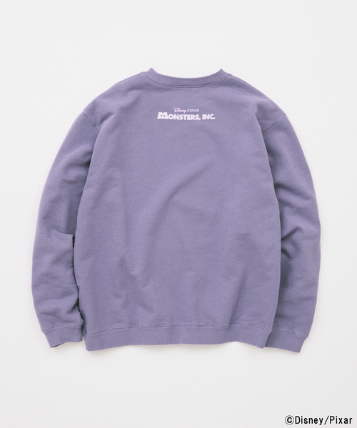 JOURNAL STANDARD（ジャーナルスタンダード）の「Monsters Inc / モンスターズ・インク プリント スウェット（スウェット・メンズ・ブラック系その他/イエロー/パープル/ホワイト系その他/ホワイト・LARGE/MEDIUM）」の11枚目の写真