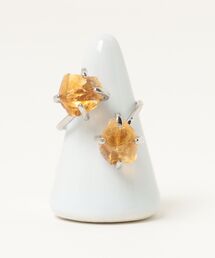 【Cle・stone(クレストーン)】天然石ダブルリング cle-ring-19-16【RBTS】