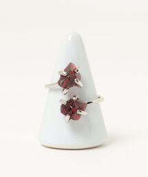 【Cle・stone(クレストーン)】天然石ダブルリング cle-ring-19-16【RBTS】