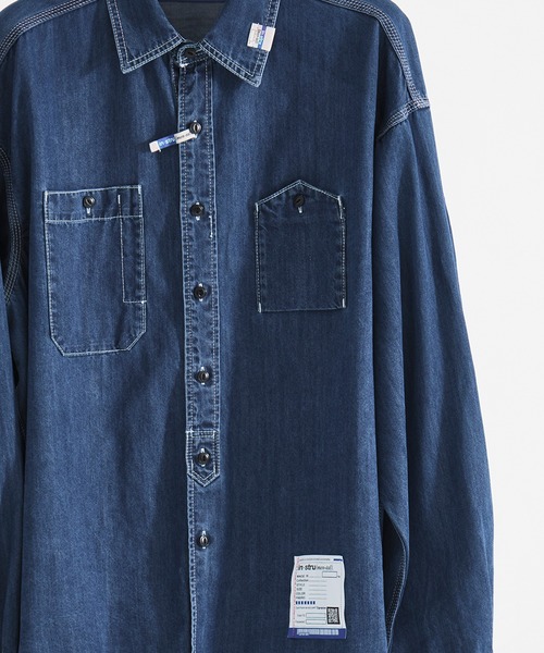 in・stru(men-tal)./インストールメンタル】COTTON TENCEL DENIM WORK