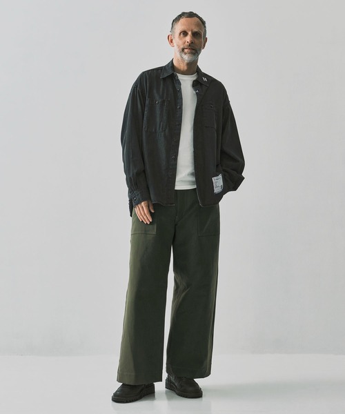 in・stru(men-tal)./インストールメンタル】COTTON TENCEL DENIM WORK