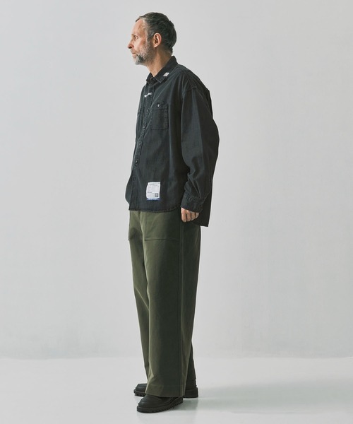 in・stru(men-tal)./インストールメンタル】COTTON TENCEL DENIM WORK