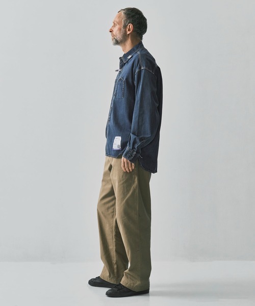 in・stru(men-tal)./インストールメンタル】COTTON TENCEL DENIM WORK