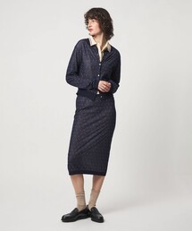 6 | ＜6(ROKU)＞コットンナイロン ドット ジャガード スカート(スカート)