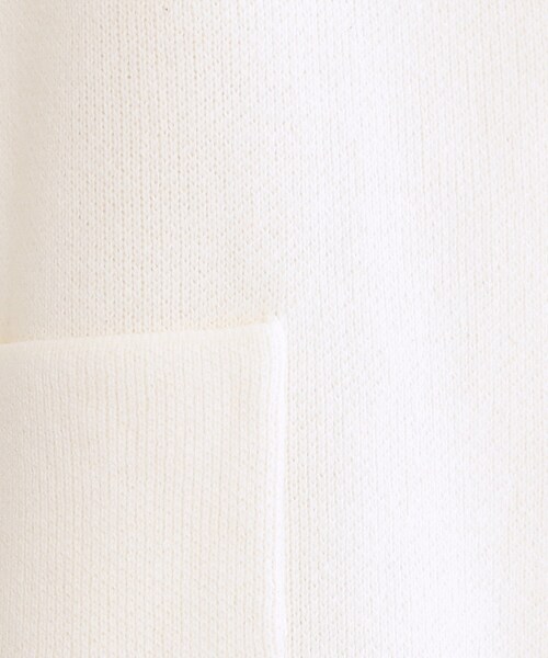 OPAQUE.CLIP（オペークドットクリップ）の「スナップボタンニットカーディガン【洗濯機OK】（カーディガン/ボレロ・レディース・ブラック/グレー/ブルー系その他/ホワイト・42/40/38）」の8枚目の写真